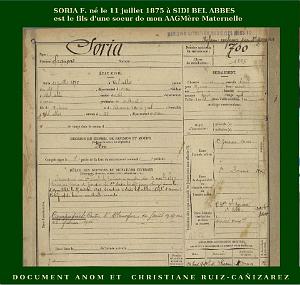 9 GUERRE 14-18 SORIA Francois Berenguer 1